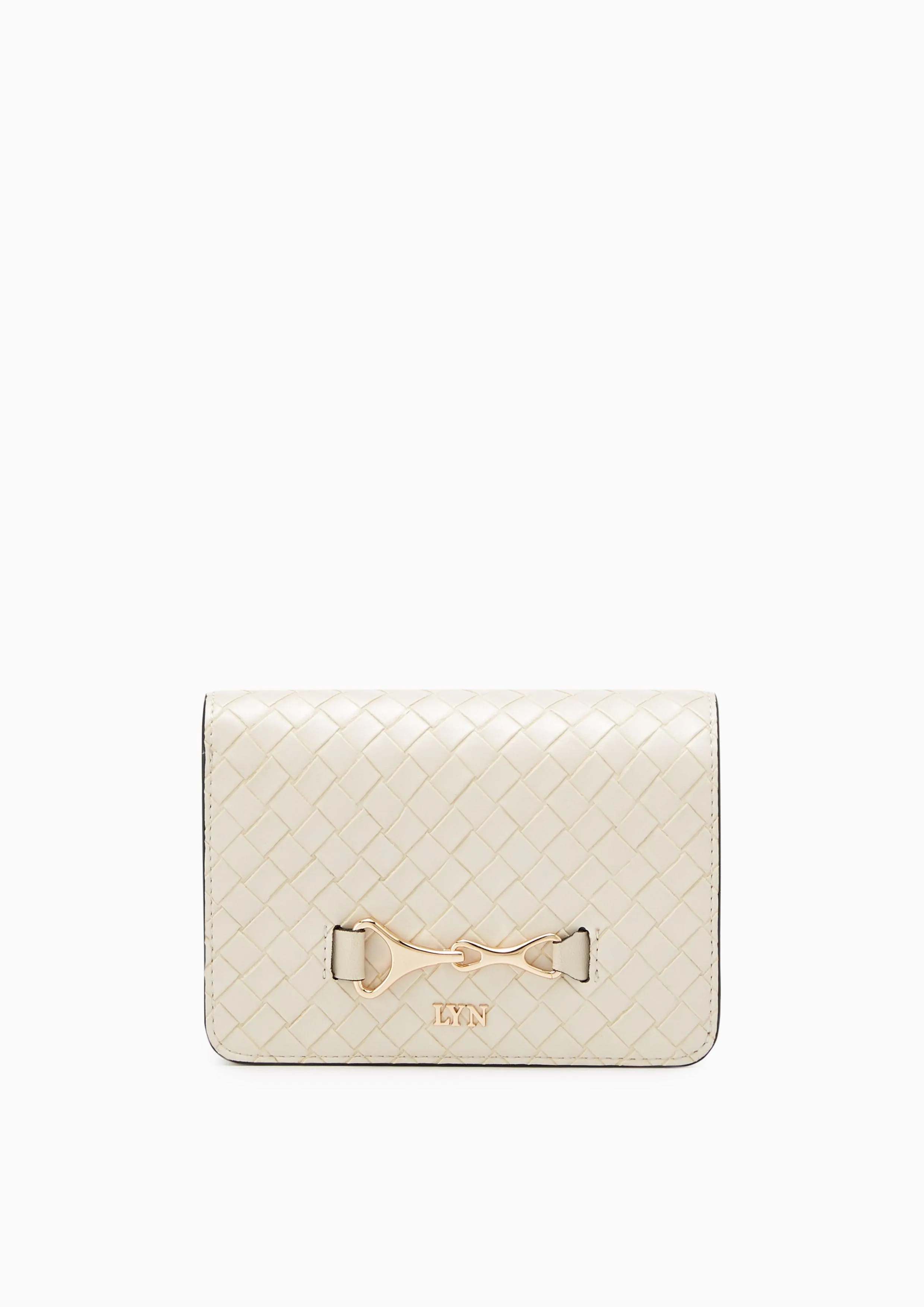 Celestia Semi Short Wallet Ivory