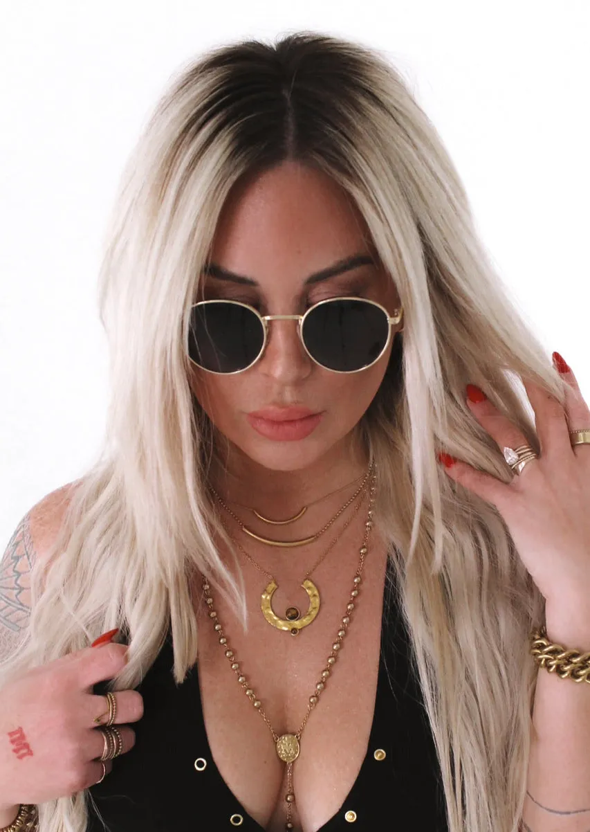 HOLLIS STATEMENT SUNGLASSES